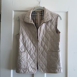 Quilted Burberry Vest